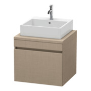 Duravit DuraStyle Meuble sous lavabo 60x54,8 cm, lin, pour console, 1 tiroir