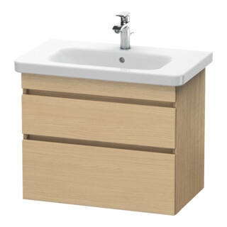 Duravit DuraStyle Meuble sous lavabo 73x44,8 cm, blanc œuf, 2 tiroirs, suspendu