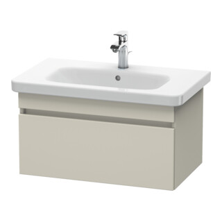 Duravit DuraStyle Meuble sous-lavabo 73x44,8 cm, taupe, 1 tiroir, suspendu