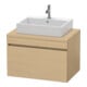 Duravit DuraStyle Meuble sous lavabo 80x54,8 cm, blanc œuf, pour console, 1 tiroir-1