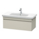 Duravit DuraStyle Meuble sous lavabo 93x44,8 cm, taupe, 1 tiroir, suspendu-1