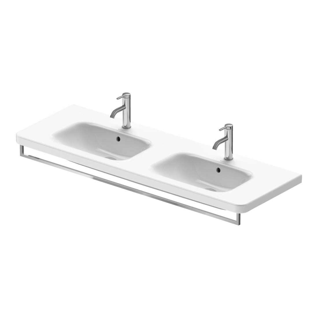 Duravit DuraStyle Porte-serviettes 132,09 cm, chrome