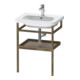 Duravit DuraStyle Porte-serviettes 59x44 cm, noyer américain mat, avec tablette-1