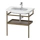 Duravit DuraStyle Porte-serviettes 74x44 cm, bas. noyer amér., avec tablette-1