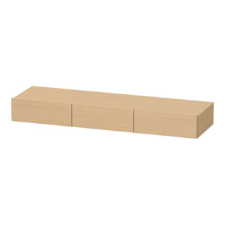 Duravit DuraStyle Rangement tiroir 150x44 cm, 3 tiroirs, blanc œuf, avec console