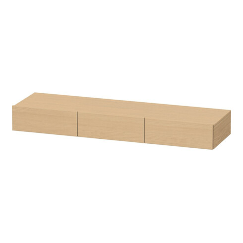 Duravit DuraStyle Rangement tiroir 150x44 cm, 3 tiroirs, blanc œuf, avec console