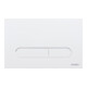 Duravit DuraSystem Plaque de commande mécanique à poser pour WC Bet 100, blanc-1