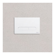Duravit DuraSystem Plaque de commande mécanique à poser pour WC Bet 100, blanc-2