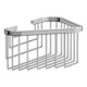 Duravit Duschkorb Karree 17,5x17,5cm, chrom-1