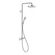 Duravit Duschsystem 1000 Ausl. 354mm, mit Brausethermostat, chrom-5