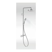 Duravit Duschsystem 1000 MinusFlow Ausl. 354mm, mit Brausethermostat, chrom-5