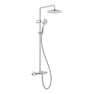 Duravit Duschsystem Ausl. 480mm, mit Brausethermostat, chrom