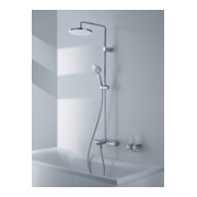 Duravit Duschsystem Ausl. 480mm, mit Brausethermostat, chrom-2