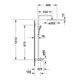 Duravit Duschsystem Ausl. 480mm, mit Brausethermostat, chrom-5