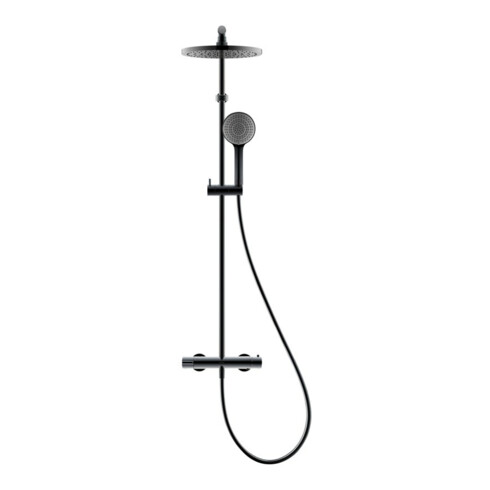 Duravit Duschsystem B.1 mit Brause-Thermostat, chrom