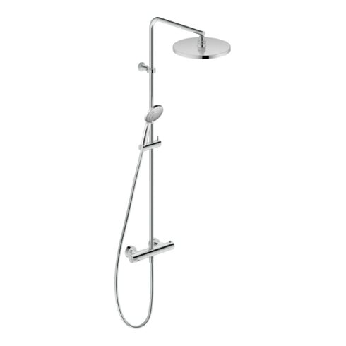 Duravit Duschsystem B.2 mit Brause-Thermostat, chrom