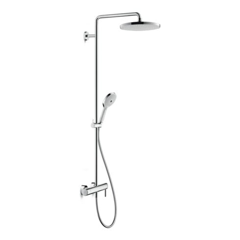 Duravit Duschsystem C.1 Ausl. 350mm, m Brause-Einhebelmischer, chrom