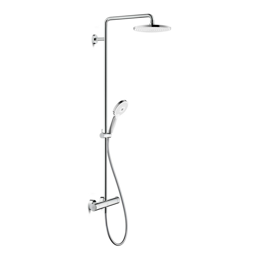 Duravit Duschsystem C.1 Ausl. 350mm, m Brause-Thermostat, chrom