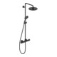 Duravit Duschsystem C.1 Ausl. 350mm, m Brausethermostat, sw matt-3
