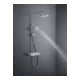 Duravit Duschsystem Shelf 1050 mit AP-Brausethermostat, weiß Hochglanz