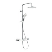 Duravit Duschsystem Shelf 1050 mit AP-Brausethermostat, weiß Hochglanz-5