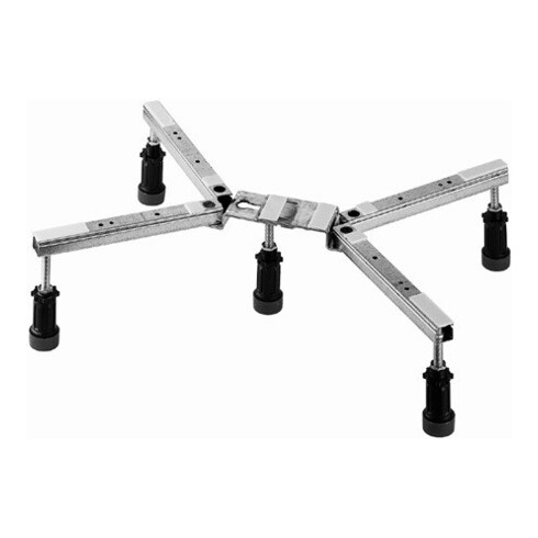 Duravit Duschwannenfuß 70x70cm, gr, höhenverst. von 10-18,5cm