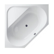 Duravit Eck-Badewanne D-Code 140x140x42cm, zentraler Abl, 2 RS, weiß