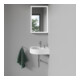 Duravit Eck-Handwaschbecken Architec 63,5x54cm, m HL li u. HLB, o. ÜL, weiß