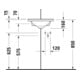 Duravit Eck-Handwaschbecken Starck 3 43x38cm, m HL, ÜL, Hahnlochbank, weiß-4