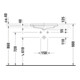 Duravit Einbau-Waschtisch 2nd floor 60 x 43 cm weiß