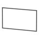 Duravit Einbaurahmen L-Cube f Spanplattenschraube, 125x75,1x1cm, graphit matt-1