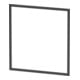 Duravit Einbaurahmen L-Cube f Spanplattenschraube, 70x75,1x1cm, graphit matt-1