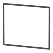 Duravit Einbaurahmen L-Cube f Spanplattenschraube, 85x75,1x1cm, graphit matt