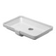 Duravit Einbauwaschtisch 2nd floor 52,5x35cm, EB v u, o HL, HLB, m Ü, we WG-1