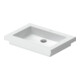 Duravit Einbauwaschtisch 2nd floor 58x41,5cm, Einb. v o, o HL, ÜL, HLB, we-1