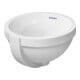 Duravit Einbauwaschtisch Architec d 27,5cm, we, EB v unt, o. HL, HLB, m ÜL-1