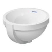 Duravit Einbauwaschtisch Architec d 27,5cm, we, EB v unt, o. HL, HLB, m ÜL