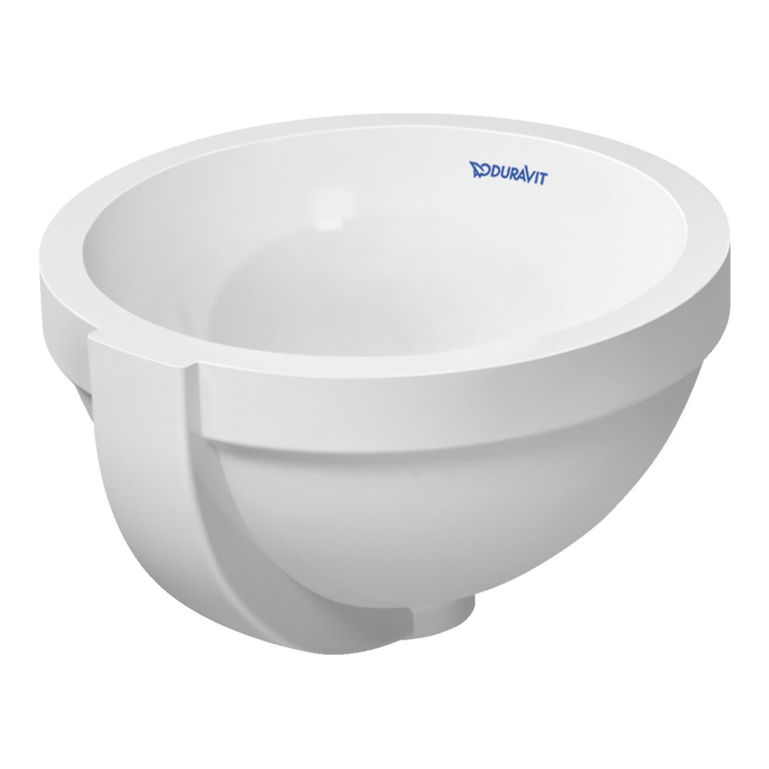 Duravit Einbauwaschtisch Architec d 27,5cm, we, EB v unt, o. HL, HLB, m ÜL