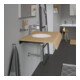 Duravit Einbauwaschtisch Architec d 27,5cm, we, EB v unt, o. HL, HLB, m ÜL