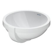 Duravit Einbauwaschtisch Architec d 32,5cm, we, EB v unt, o. HL, HLB, m ÜL