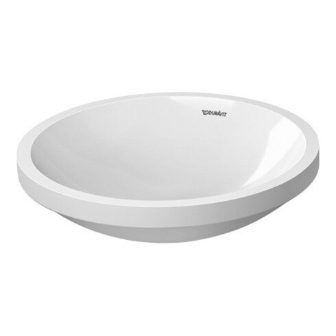 Duravit Einbauwaschtisch Architec d 42cm, Einb. v unt, o HL, ÜL u HLB, we