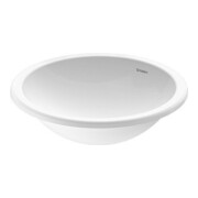 Duravit Einbauwaschtisch Architec d 45cm, EB v ob, o. HL, ÜL u HLB, weiß