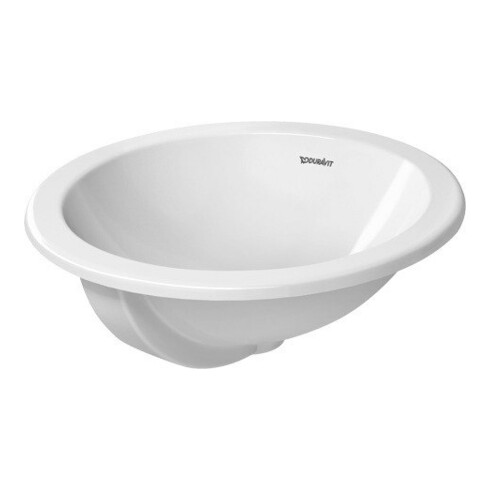 Duravit Einbauwaschtisch Architec d 47cm, we, Einb. v o, o HL u HLB, m ÜL