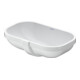 Duravit Einbauwaschtisch D-Code 49,5x29cm, EB v u, o HL, HL, m ÜL, we.-1