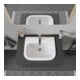 Duravit Einbauwaschtisch D-Code 54,5x43,5cm, EB v o, m HL, Ü, HL, we.