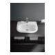 Duravit Einbauwaschtisch D-Code 54,5x43,5cm, EB v o, m HL, Ü, HL, we.