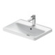 Duravit Einbauwaschtisch D-Neo 60x44cm, EB v ob, m HL, ÜL, HLB, weiß-1