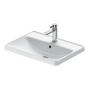 Duravit Einbauwaschtisch D-Neo 60x44cm, EB v ob, m HL, ÜL, HLB, weiß