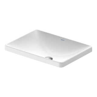 Duravit Einbauwaschtisch D-Neo 60x44cm, EB v ob, o. HL, HLB, ÜL, weiß
