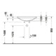 Duravit Einbauwaschtisch D-Neo 60x44cm, EB v ob, o. HL, HLB, ÜL, weiß-2